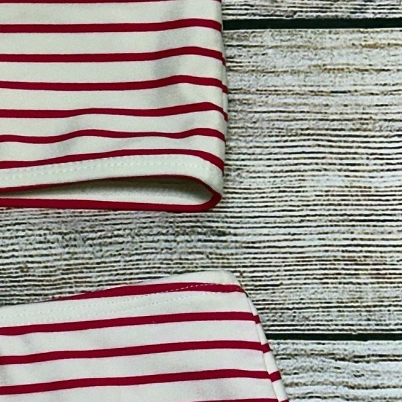 Janie and Jack Pink and White Bikini Set Size 18-24 M - Picture 7 of 13